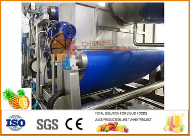 Cina SS304 Turnkey Pineapple Processing Line 220V / 380V pemasok
