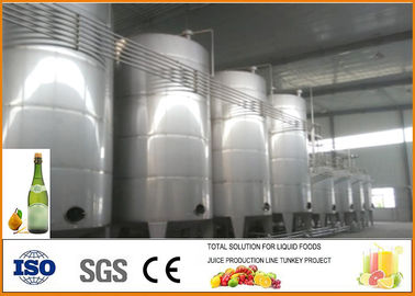 Cina SS304 Fresh Fermentasi Anggur Pir Peralatan 220V / 380V Garansi 1 Tahun pemasok