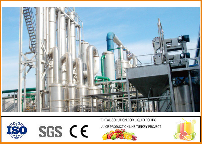 Circulation Type Multiple Effect Evaporation Customized Dimension